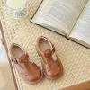 imageOtter MOMO ToddlerLittle Girls Mary Jane Slipon School Uniform Party Dress ShoesD764brown