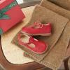 imageOtter MOMO ToddlerLittle Girls Mary Jane Slipon School Uniform Party Dress ShoesD764red