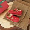 imageOtter MOMO ToddlerLittle Girls Mary Jane Slipon School Uniform Party Dress ShoesD765red