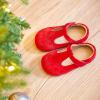imageOtter MOMO ToddlerLittle Girls Mary Jane Slipon School Uniform Party Dress ShoesRedd711