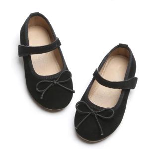 imageOtter MOMO ToddlerLittle Girls Mary Jane Slipon School Uniform Party Dress ShoesBlackd736