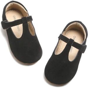 imageOtter MOMO ToddlerLittle Girls Mary Jane Slipon School Uniform Party Dress ShoesD711black