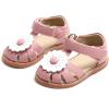 imageOtter MOMO Girls Open Toe Princess Flat Sandals with Comfort Sole Summer SandalsDs05 Pink