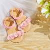 imageOtter MOMO Girls Open Toe Princess Flat Sandals with Comfort Sole Summer SandalsDs08pink