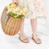 imageOtter MOMO Girls Open Toe Princess Flat Sandals with Comfort Sole Summer SandalsDt01 Gold