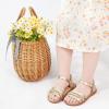imageOtter MOMO Girls Open Toe Princess Flat Sandals with Comfort Sole Summer SandalsDt01 Gold