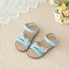 imageOtter MOMO Girls Open Toe Princess Flat Sandals with Comfort Sole Summer SandalsDt04 Blue