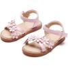imageOtter MOMO Girls Open Toe Princess Flat Sandals with Comfort Sole Summer SandalsDt05 Pink