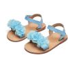 imageOtter MOMO Girls Open Toe Princess Flat Sandals with Comfort Sole Summer SandalsDt09 Blue