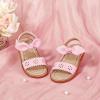 imageOtter MOMO Girls Open Toe Princess Flat Sandals with Comfort Sole Summer SandalsDt11 Pink