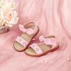 imageOtter MOMO Girls Open Toe Princess Flat Sandals with Comfort Sole Summer SandalsDt11 Pink