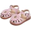 imageOtter MOMO Girls Open Toe Princess Flat Sandals with Comfort Sole Summer SandalsDt12 Pink
