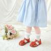 imageOtter MOMO Girls Open Toe Princess Flat Sandals with Comfort Sole Summer SandalsDt13 Brown