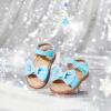imageOtter MOMO Girls Open Toe Princess Flat Sandals with Comfort Sole Summer SandalsDt17 Blue