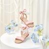 imageOtter MOMO Girls Open Toe Princess Flat Sandals with Comfort Sole Summer SandalsDt18 Pink