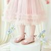 imageOtter MOMO Girls Open Toe Princess Flat Sandals with Comfort Sole Summer SandalsDt18 Pink