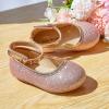 imageOtter MOMO Toddler Little Girls Princess Shoes Mary Jane Ballerina Flats Flower Girl Dress ShoesD321pink