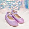 imageOtter MOMO Toddler Little Girls Princess Shoes Mary Jane Ballerina Flats Flower Girl Dress ShoesD321purple