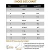 imageOtter MOMO Toddler Little Girls Princess Shoes Mary Jane Ballerina Flats Flower Girl Dress ShoesD753white
