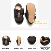 imageOtter MOMO Toddler Little Girls Princess Shoes Mary Jane Ballerina Flats Flower Girl Dress ShoesD755black