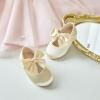 imageOtter MOMO Toddler Little Girls Princess Shoes Mary Jane Ballerina Flats Flower Girl Dress ShoesD755gold