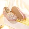 imageOtter MOMO Toddler Little Girls Princess Shoes Mary Jane Ballerina Flats Flower Girl Dress ShoesDf06pink