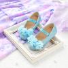 imageOtter MOMO Toddler Little Girls Princess Shoes Mary Jane Ballerina Flats Flower Girl Dress ShoesDf19blue