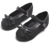 imageOtter MOMO Toddler Little Girls Princess Shoes Mary Jane Ballerina Flats Flower Girl Dress ShoesDf708black