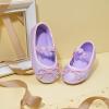 imageOtter MOMO Toddler Little Girls Princess Shoes Mary Jane Ballerina Flats Flower Girl Dress ShoesDh24purple
