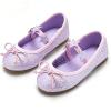 imageOtter MOMO Toddler Little Girls Princess Shoes Mary Jane Ballerina Flats Flower Girl Dress ShoesDh24purple
