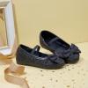 imageOtter MOMO Toddler Little Girls Princess Shoes Mary Jane Ballerina Flats Flower Girl Dress ShoesDh25black