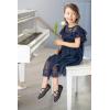 imageOtter MOMO Toddler Little Girls Party Dress Princess Shoes Slip On Mary Jane Ballerina Flats ShoesD737black