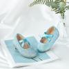 imageOtter MOMO Toddler Little Girls Party Dress Princess Shoes Slip On Mary Jane Ballerina Flats ShoesD737blue