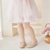 imageOtter MOMO Toddler Little Girls Party Dress Princess Shoes Slip On Mary Jane Ballerina Flats ShoesD737gold