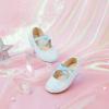 imageOtter MOMO Toddler Little Girls Party Dress Princess Shoes Slip On Mary Jane Ballerina Flats ShoesD737light Blue