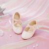 imageOtter MOMO Toddler Little Girls Party Dress Princess Shoes Slip On Mary Jane Ballerina Flats ShoesD737light Pink