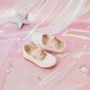 imageOtter MOMO Toddler Little Girls Party Dress Princess Shoes Slip On Mary Jane Ballerina Flats ShoesD737light Pink