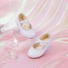 imageOtter MOMO Toddler Little Girls Party Dress Princess Shoes Slip On Mary Jane Ballerina Flats ShoesD737light Purple