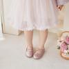 imageOtter MOMO Toddler Little Girls Party Dress Princess Shoes Slip On Mary Jane Ballerina Flats ShoesD737pink