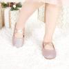 imageOtter MOMO Toddler Little Girls Party Dress Princess Shoes Slip On Mary Jane Ballerina Flats ShoesD737pink