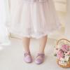 imageOtter MOMO Toddler Little Girls Party Dress Princess Shoes Slip On Mary Jane Ballerina Flats ShoesD737purple
