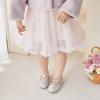 imageOtter MOMO Toddler Little Girls Party Dress Princess Shoes Slip On Mary Jane Ballerina Flats ShoesD737silver