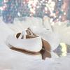 imageOtter MOMO Toddler Little Girls Party Dress Princess Shoes Slip On Mary Jane Ballerina Flats ShoesD737white
