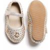 imageOtter MOMO Toddler Little Girls Party Dress Princess Shoes Slip On Mary Jane Ballerina Flats ShoesDf01gold