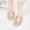 imageOtter MOMO Toddler Little Girls Party Dress Princess Shoes Slip On Mary Jane Ballerina Flats ShoesDf01gold