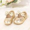imageOtter MOMO Toddler Little Girls Party Dress Princess Shoes Slip On Mary Jane Ballerina Flats ShoesDf07gold
