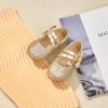 imageOtter MOMO Toddler Little Girls Party Dress Princess Shoes Slip On Mary Jane Ballerina Flats ShoesDf21gold