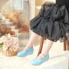 imageOtter MOMO Toddler Little Girls Party Dress Princess Shoes Slip On Mary Jane Ballerina Flats ShoesDf23blue