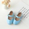 imageOtter MOMO Toddler Little Girls Party Dress Princess Shoes Slip On Mary Jane Ballerina Flats ShoesDf23blue