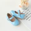 imageOtter MOMO Toddler Little Girls Party Dress Princess Shoes Slip On Mary Jane Ballerina Flats ShoesDf23blue